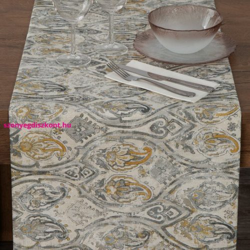 Bocono gobelin asztali futó Bézs/mustársárga  40x180 cm +/-5%