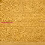 Gala velúr törölköző Mustársárga 50x90 cm