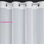 Mirea fényes szállal átszőtt fényáteresztő függöny Fehér 140x260 cm