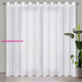 Lena mintás dekor függöny Fehér 350x250 cm