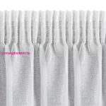 Lena mintás dekor függöny Fehér 350x270 cm