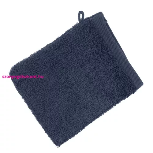 Frottír mosdókesztyű 400 g/m2 Gránátkék 16x21 cm