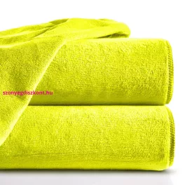 Amy 05 mikroszálas törölköző Lime zöld 80x150 cm