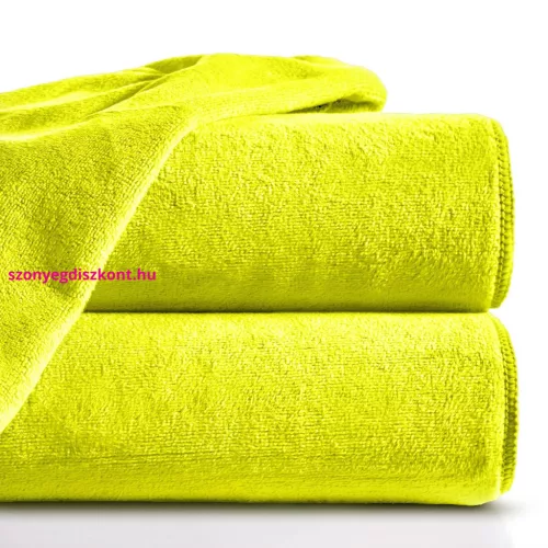 Amy 05 mikroszálas törölköző Lime zöld 80x150 cm