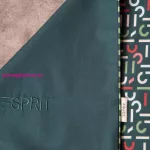 Esprit pamut ágyneműhuzat Palackzöld 160x200 cm - 70x80 cm 2db