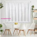Lucy fehér fényáteresztő függöny voile anyagból 300x160 cm