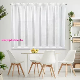   Lucy fehér fényáteresztő függöny voile anyagból 300x160 cm