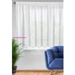 Lucy fehér fényáteresztő függöny voile anyagból 300x160 cm