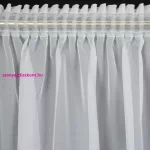 Lucy fehér fényáteresztő függöny voile anyagból 300x160 cm