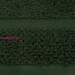 Vilia puha pamut törölköző Sötétzöld 50x90 cm