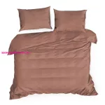Nova3 pamut-szatén ágyneműhuzat Marsala 160x200 cm - 70x80 cm 2db