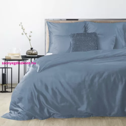 Nova3 pamut-szatén ágyneműhuzat Kék 220x200 cm - 70x80 cm 2db