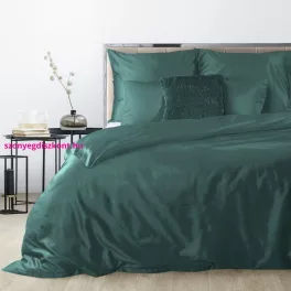   Nova3 pamut-szatén ágyneműhuzat Zöld 160x200 cm - 70x80 cm 2db