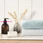 Sendi törölköző egyiptomi pamutból Gránátkék 50x90 cm
