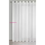 Rebecca fényáteresztő függöny finom esőszerkezettel Fehér 400x250 cm