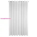 Rebecca fényáteresztő függöny finom esőszerkezettel Fehér 400x250 cm