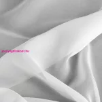 Arleta függöny finom fényű sifon szövetből Fehér 135x270 cm