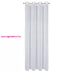 Arleta függöny finom fényű sifon szövetből Fehér 135x270 cm