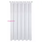 Arleta függöny finom fényű sifon szövetből Fehér 350x270 cm