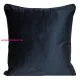 Sibel Pierre Cardin bársony párnahuzat Fekete 45x45 cm