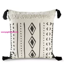 Boho24 rojtos párnahuzat Krémszín 45x45 cm