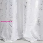 Feza mintás dekor függöny Fehér 140x250 cm