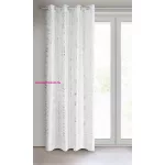 Feza mintás dekor függöny Fehér 140x250 cm