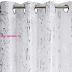 Feza mintás dekor függöny Fehér 140x250 cm