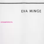 Eva10b Eva Minge mako-szatén ágyneműhuzat hímzett logóval Fehér 160x200 cm - 70x80 cm 2db