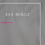 Eva10c Eva Minge mako-szatén ágyneműhuzat hímzett logóval Szürke 160x200 cm - 70x80 cm 2db