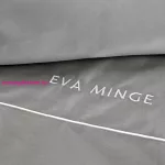 Eva10c Eva Minge mako-szatén ágyneműhuzat hímzett logóval Szürke 220x200 cm - 70x80 cm 2db