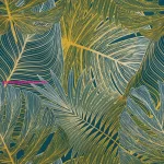 Melania pamut-szatén ágyneműhuzat Zöld 220x200 cm - 70x80 cm 2db