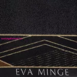 Minge3 Eva Minge törölköző Fekete 50x90 cm