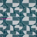Ella09 pamut ágyneműhuzat Sötétkék 220x200 cm - 70x80 cm 2db