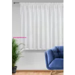 Rebecca fényáteresztő függöny finom esőszerkezettel Fehér 350x160 cm