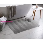 Jessi pamut fürdőszoba szőnyeg Ezüst 50x70 cm