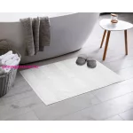 Jessi pamut fürdőszoba szőnyeg Fehér 60x90 cm