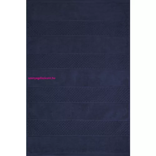 Jessi pamut fürdőszoba szőnyeg Gránátkék 60x90 cm
