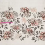 Nika43 pamut-szatén ágyneműhuzat Krémszín 220x200 cm - 70x80 cm 2db