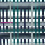 Nika47 pamut-szatén ágyneműhuzat Sötét türkiz 220x200 cm - 70x80 cm 2db