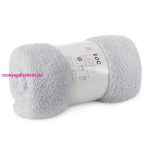 Lori puha bolyhos karosszék takaró Ezüst 70x160 cm