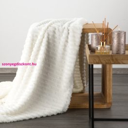 Lisa puha plüss karosszék takaró Fehér 70x160 cm