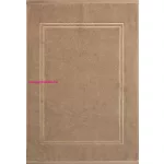 Olivia pamut fürdőszoba szőnyeg arany színű hímzéssel Bézs 50x70 cm