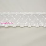 Reina27 pamut ágyneműhuzat elegáns csipkével Bézs 220x200 cm - 70x80 cm 2db