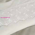 Reina27 pamut ágyneműhuzat elegáns csipkével Bézs 220x200 cm - 70x80 cm 2db