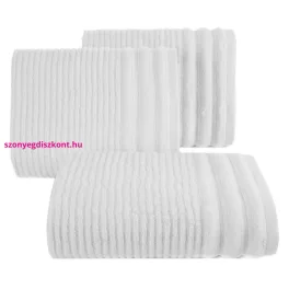 Sammy pamut zero twist törölköző Fehér 70x140 cm