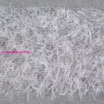 Margaret dekor függöny mohair díszítéssel Ezüst 140x250 cm