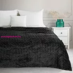 Cindy6 puha plüss takaró Fekete 200x220 cm