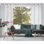 Anna fényáteresztő függöny Fehér 140x250 cm