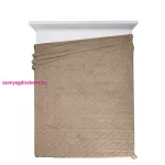 Fonott mintás puha plüss takaró Bézs 200x220 cm